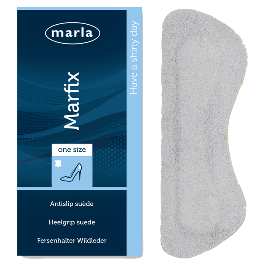 Marla Marfix anti slip strip voorkomt slippen uit een schoenen/hakken.