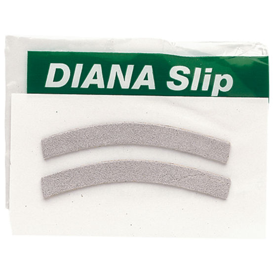 Stop de Diana anti slip in je schoen en voorkom dat je uit je schoen glijdt.