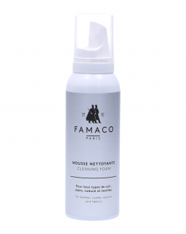 laat alle type schoenen stralen door de Famaco Cleaning foam!